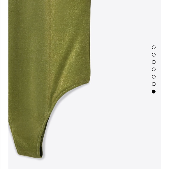 NWT! Zara Scoop Neck Back Swimsuit size Large - Picture 7 of 8